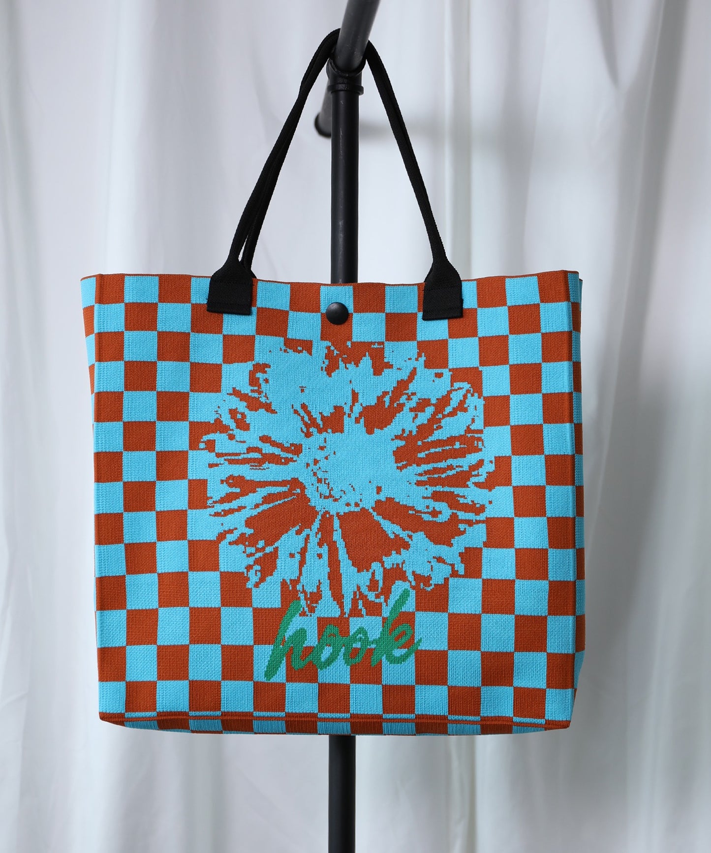 【HOOK -original-】ポップマーガレット総柄大容量トートバッグ