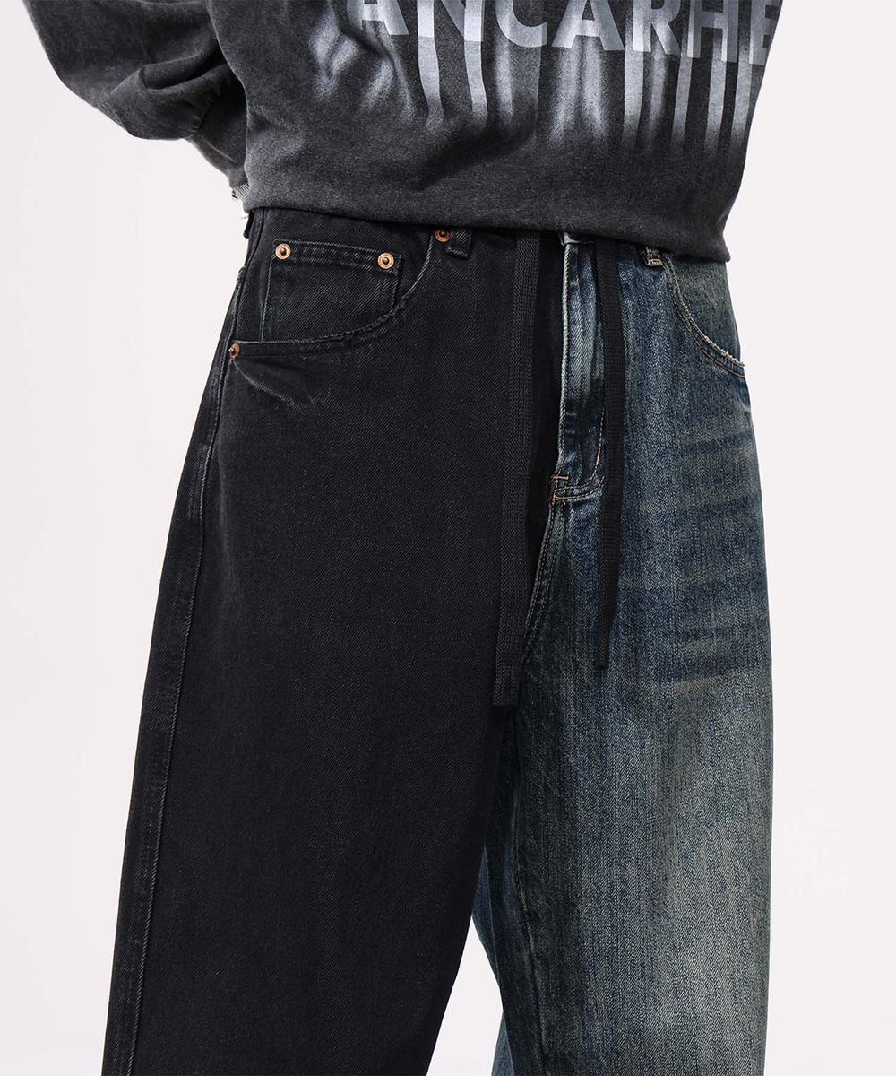 【aimoha neo】Urban Patchwork Denim
