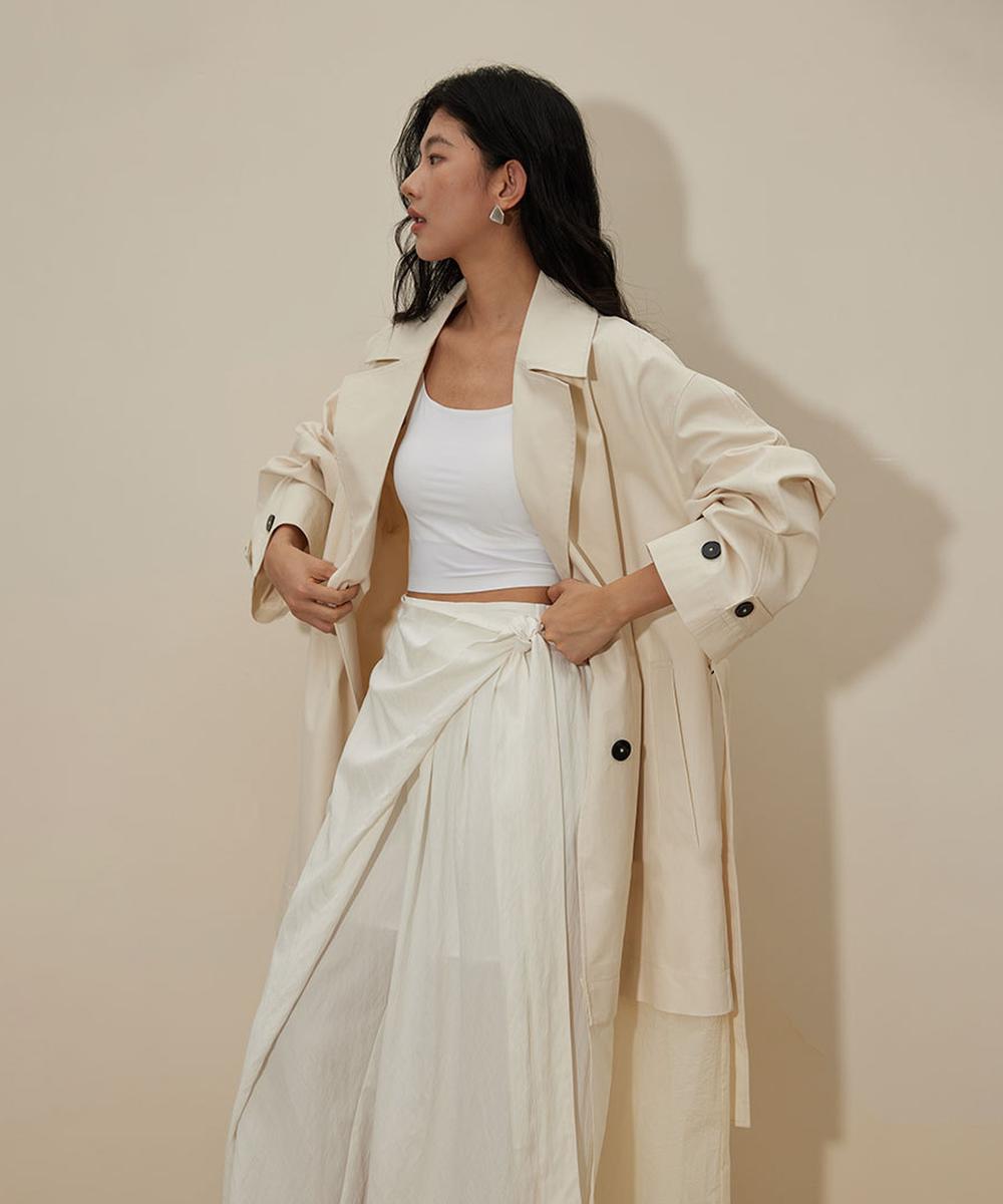 DECADE CLASSIC アシンメトリー ワイドレッグパンツ