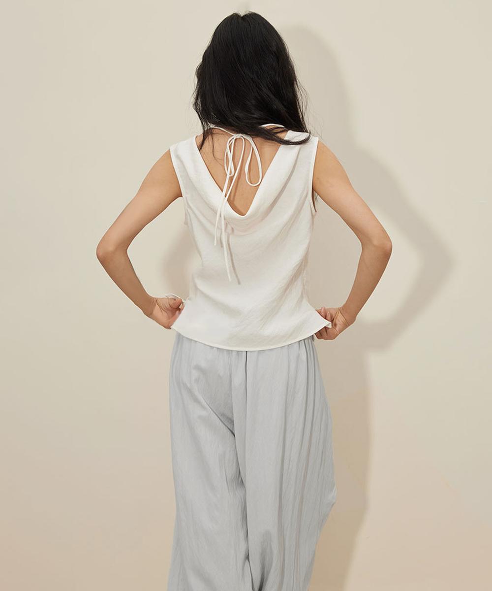 DECADE CLASSIC アシンメトリー ワイドレッグパンツ