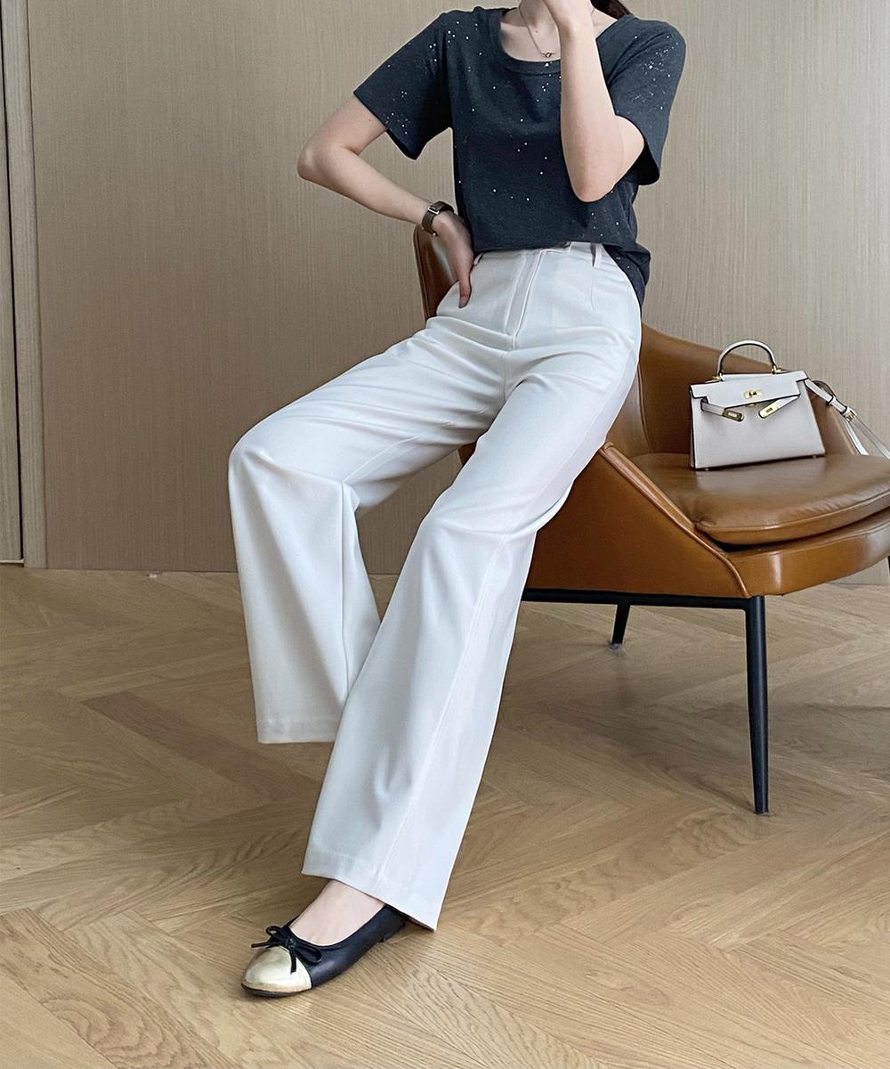 ワイドシルエットルーズパンツ