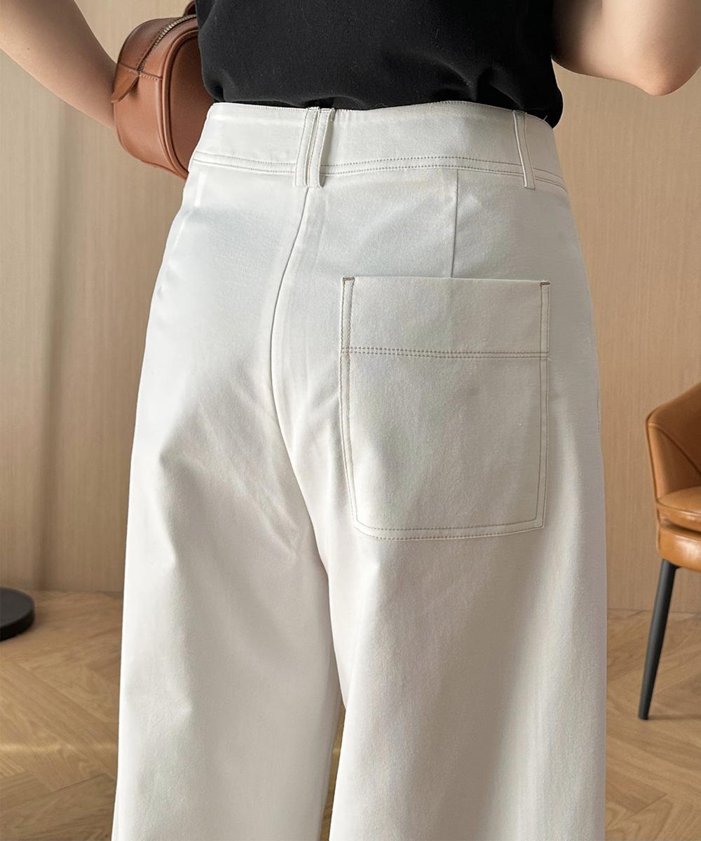 ゆったりワイドパンツ