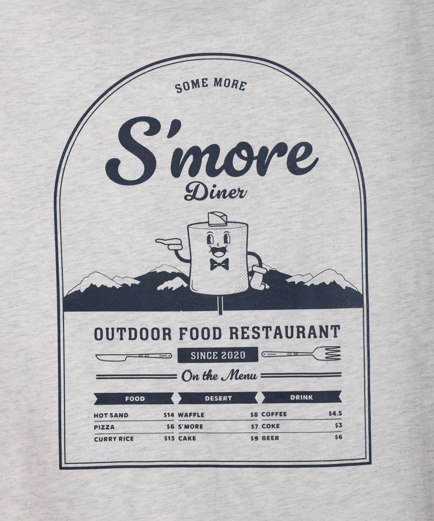 S'more diner ringer T-shirt