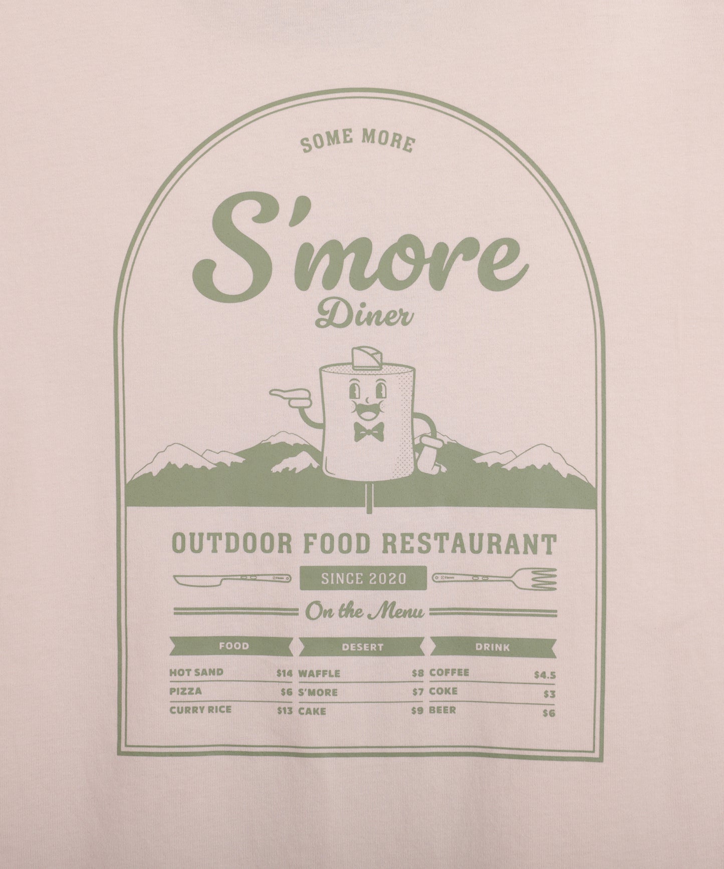 S'more diner ringer T-shirt