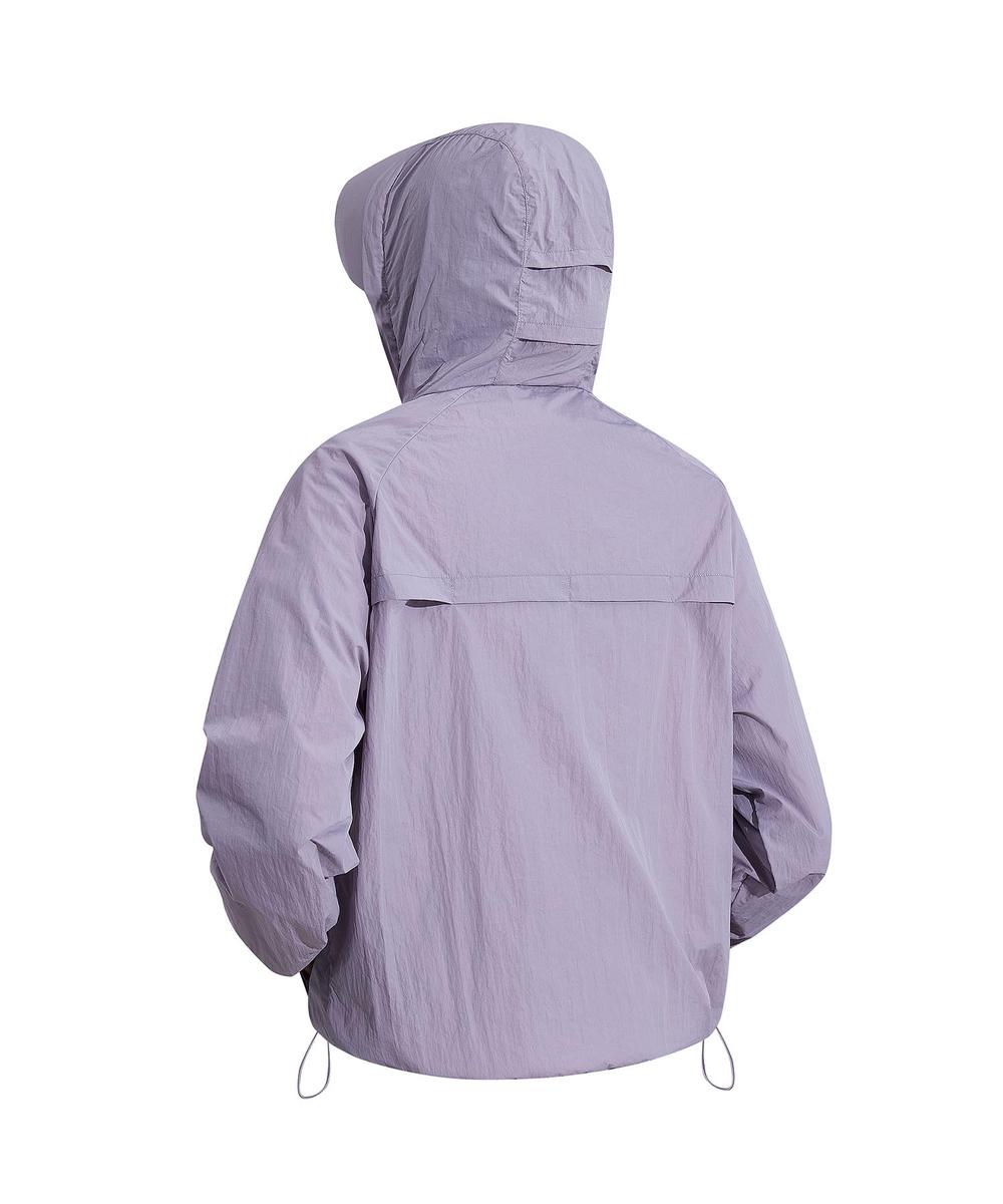 アウトドアジップアップフードジャケット