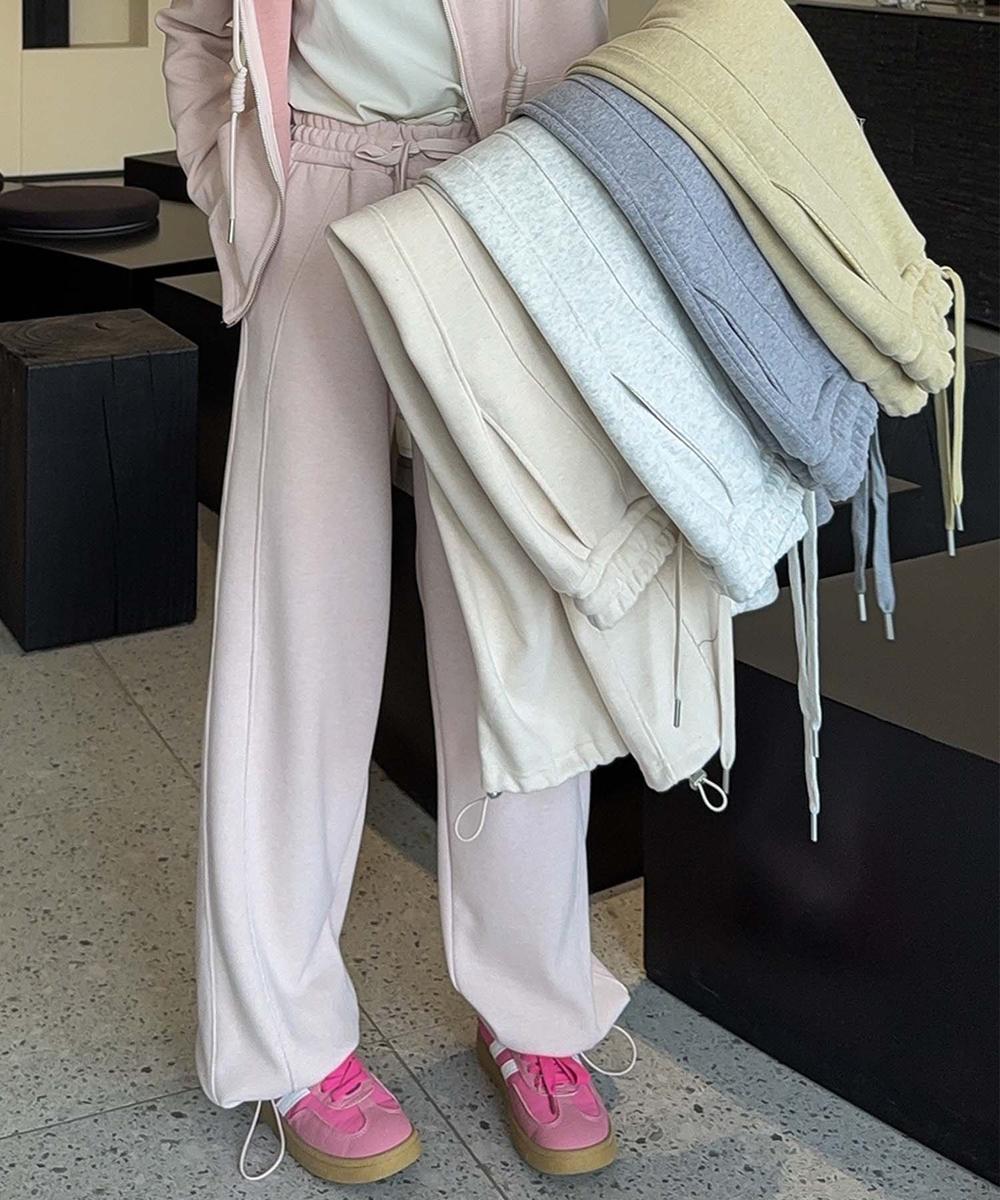 ニュアンスカラーカジュアルパンツ