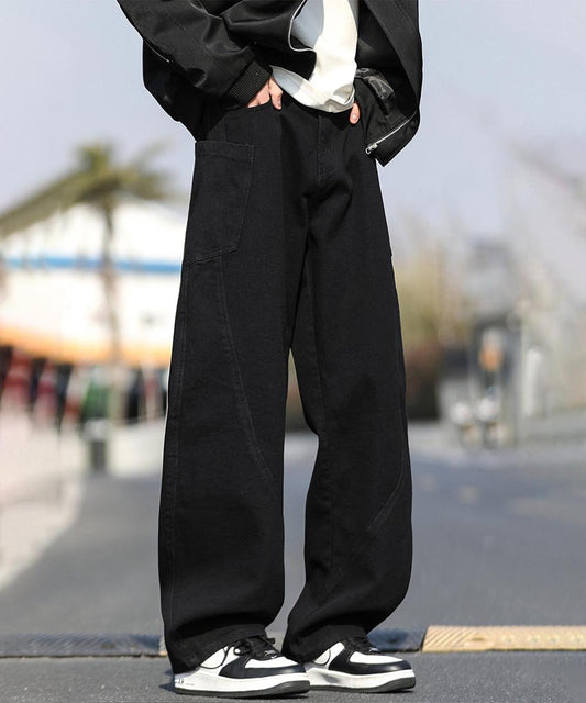 ワイドシルエットデニムパンツ