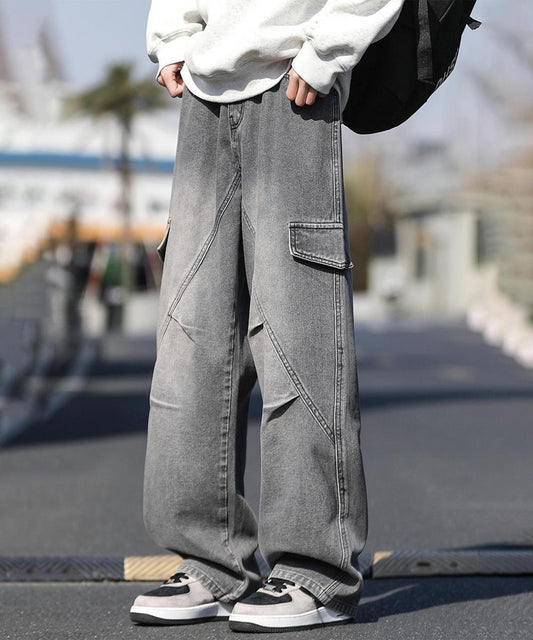 カーゴワイドデニムパンツ