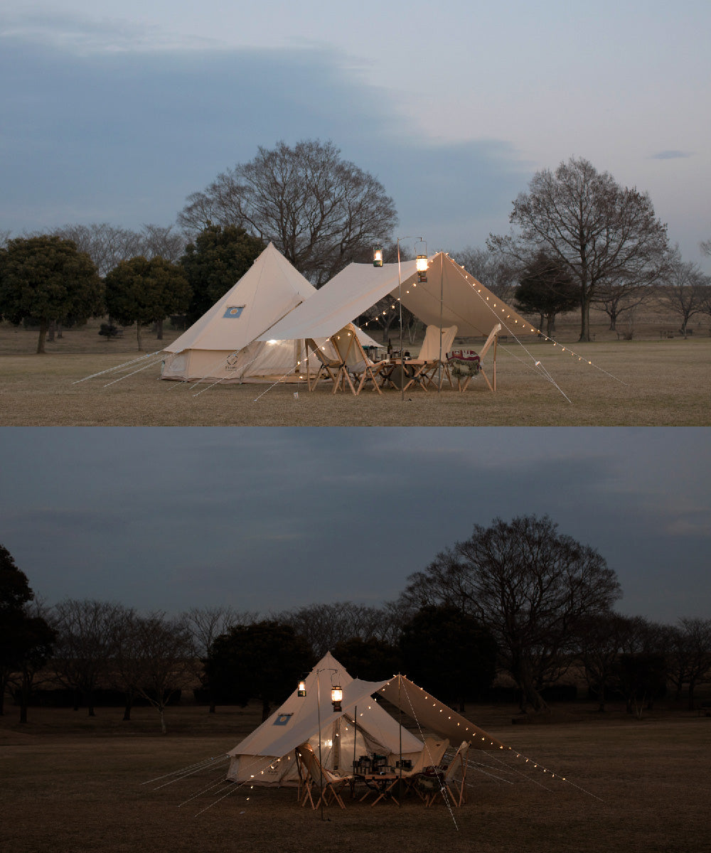 S'more /Tarppi R-400 タープテント おしゃれ キャンプ 庭