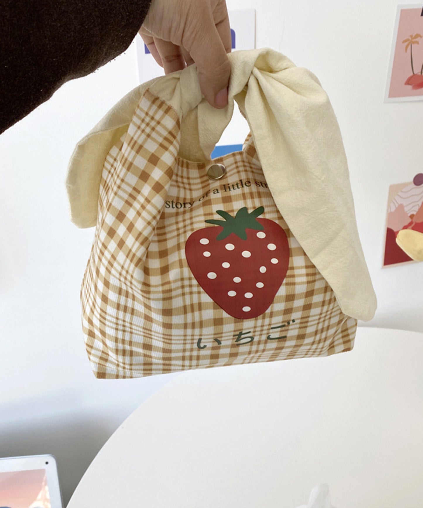 かわいいウサギ耳弁当バッグ