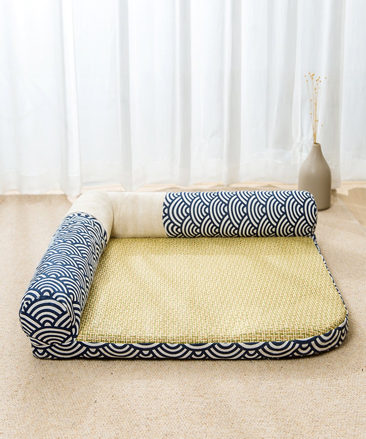 Japanese style cool washable pet bed