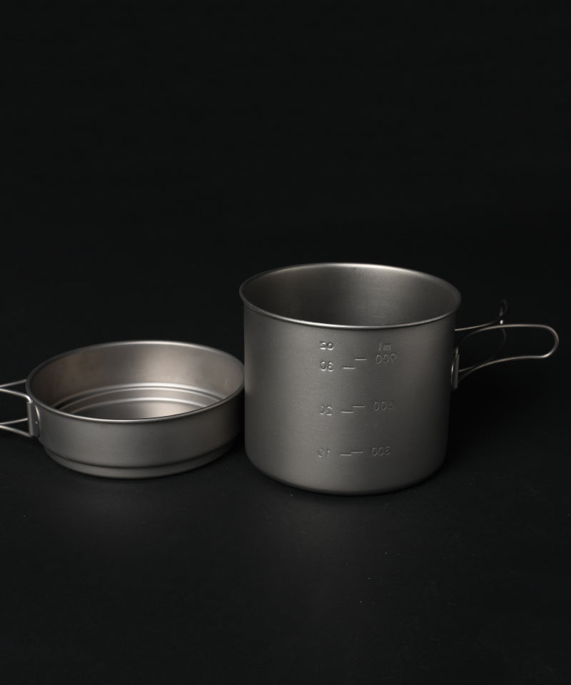 【S'more / Titanum Cook Set 】 チタンクッカー2点セット