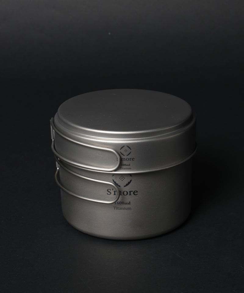 【S'more / Titanum Cook Set 】 チタンクッカー2点セット