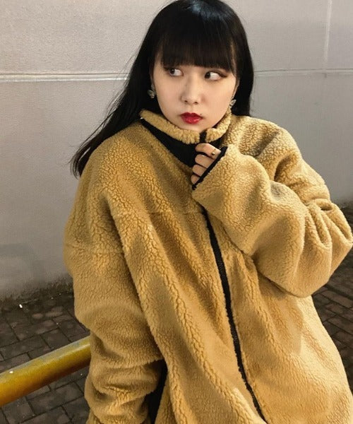ユニセックスボアジャケット(新色追加)