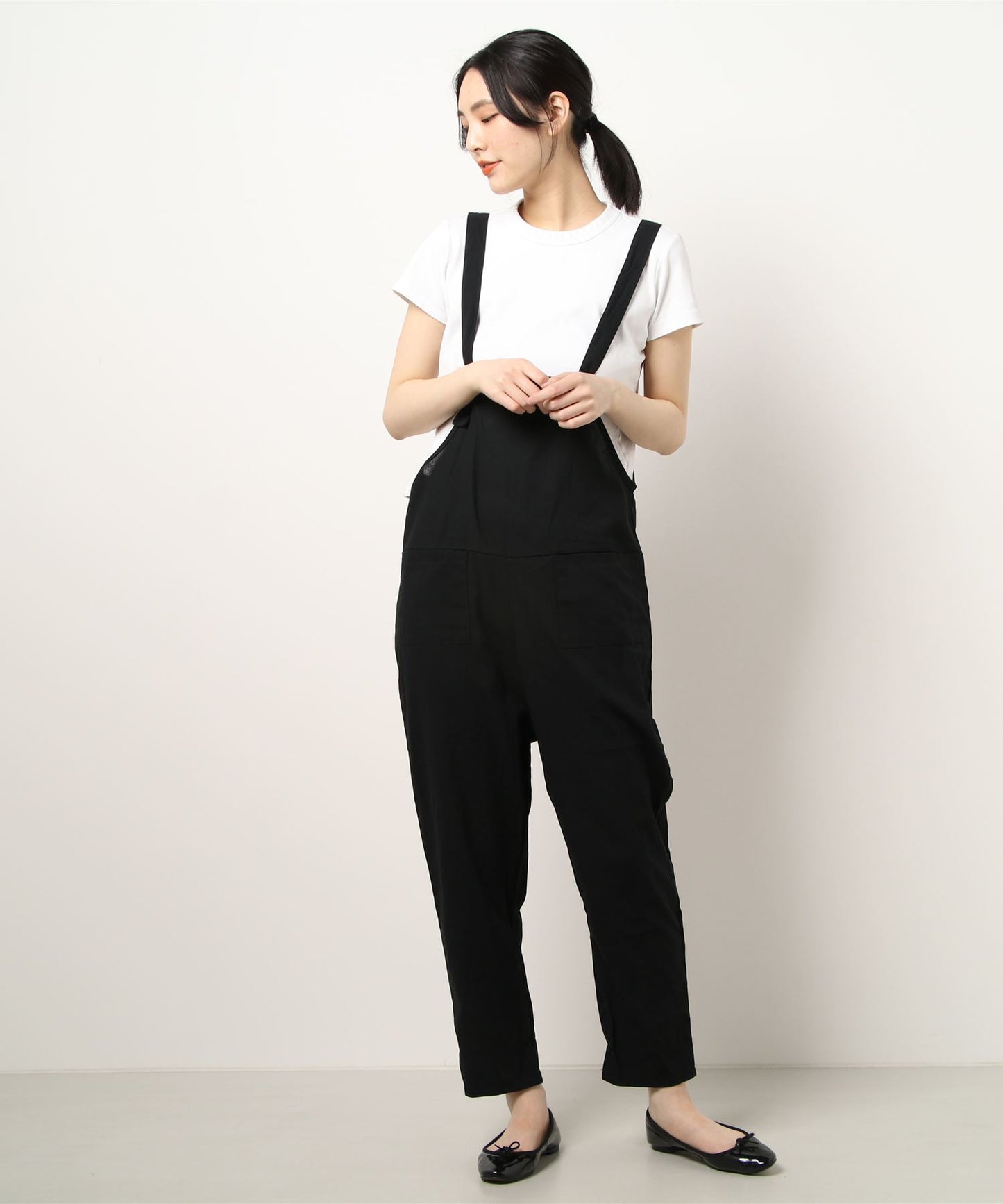 カジュアルサロペット