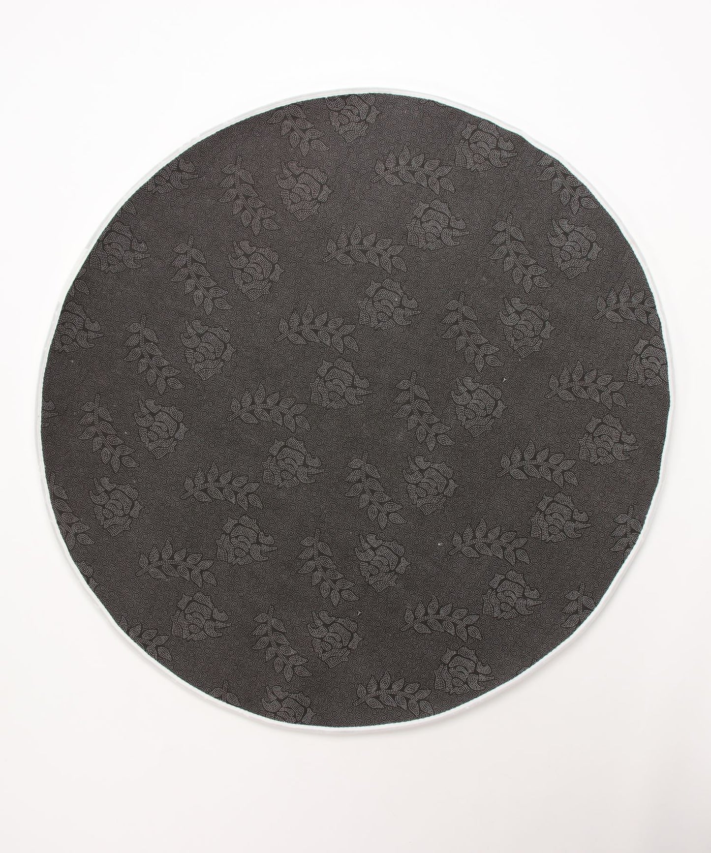 韓国風ボタニカル/サーフ/アートラグマット 【120cm】