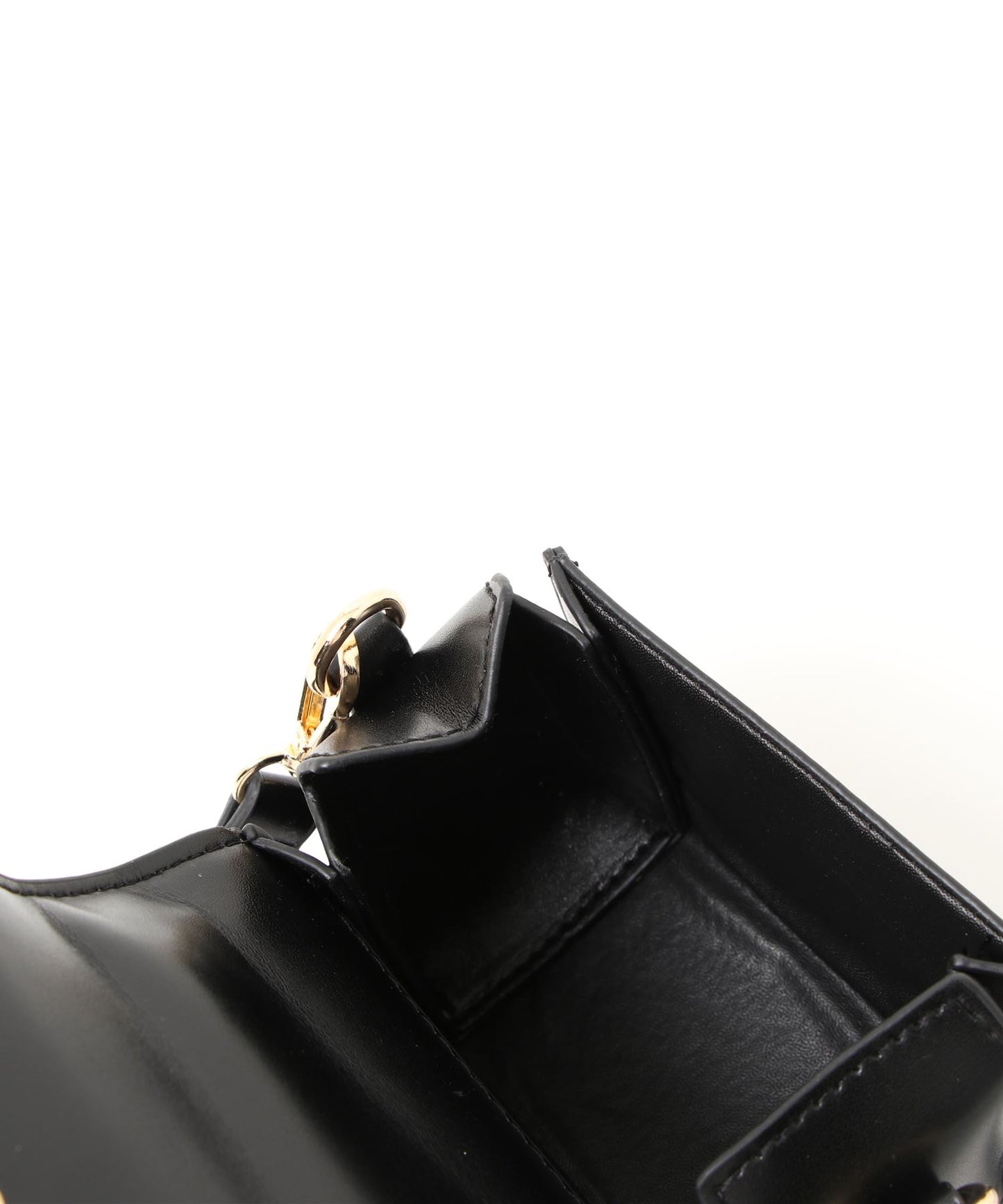 韓国風フェイクレザー ミニショルダーバッグ