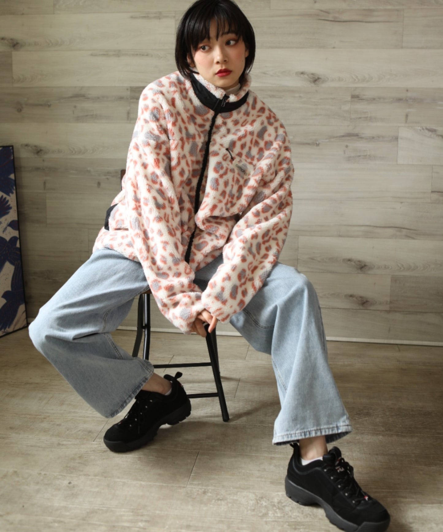 ユニセックスボアジャケット(新色追加)