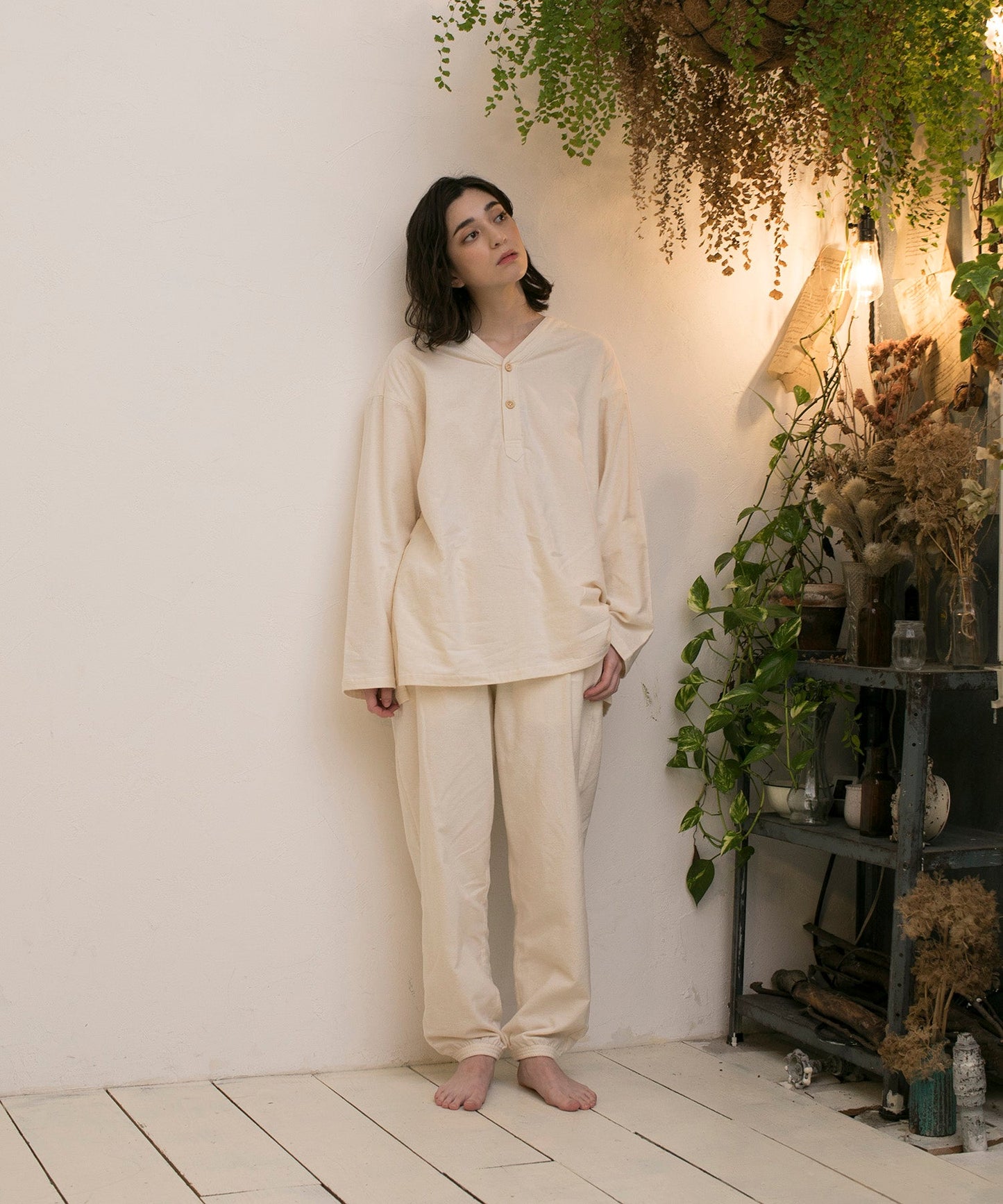 V NECK SLEEPING SHIRTS