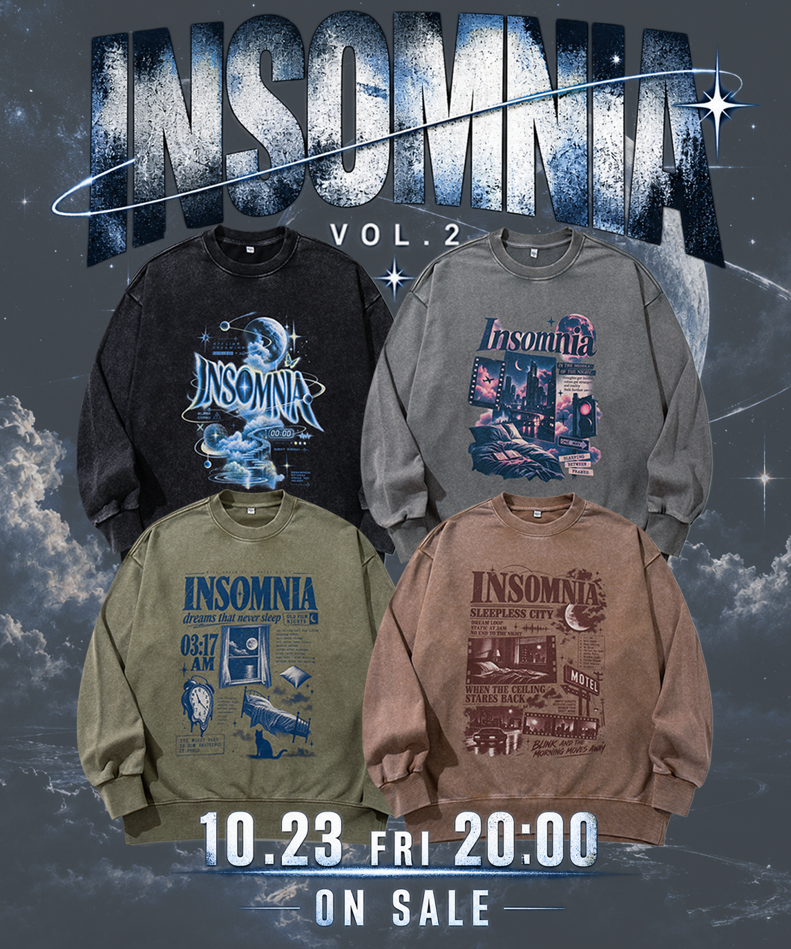 INSOMNIA VOL.2 販売開始！