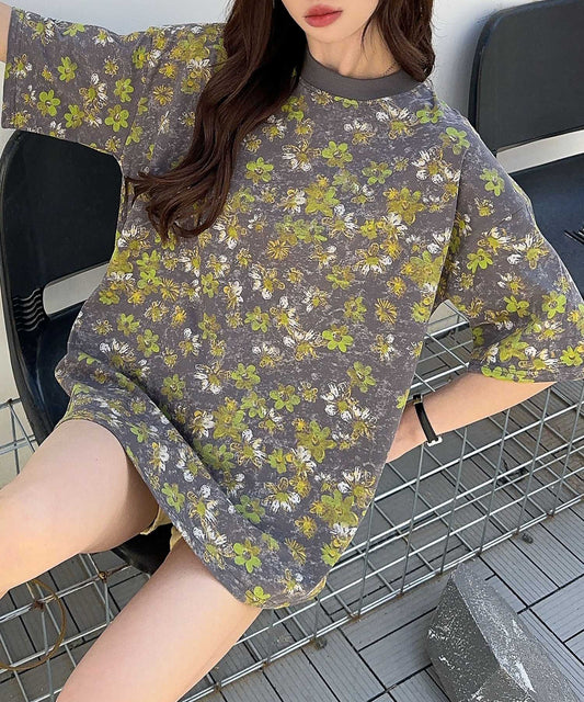 【HOOK】for girls デュアルムードプリントTシャツ