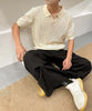 aimoha men シアーライトポロトップス