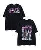 ミステリアスレタープリントTシャツ