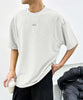 aimoha men ベーシックカラークルーネックTシャツ