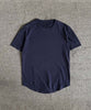 aimoha MEN ラウンドヘムTシャツ