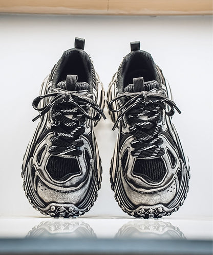 【SHOES 365】厚底凹凸ダッドスニーカー