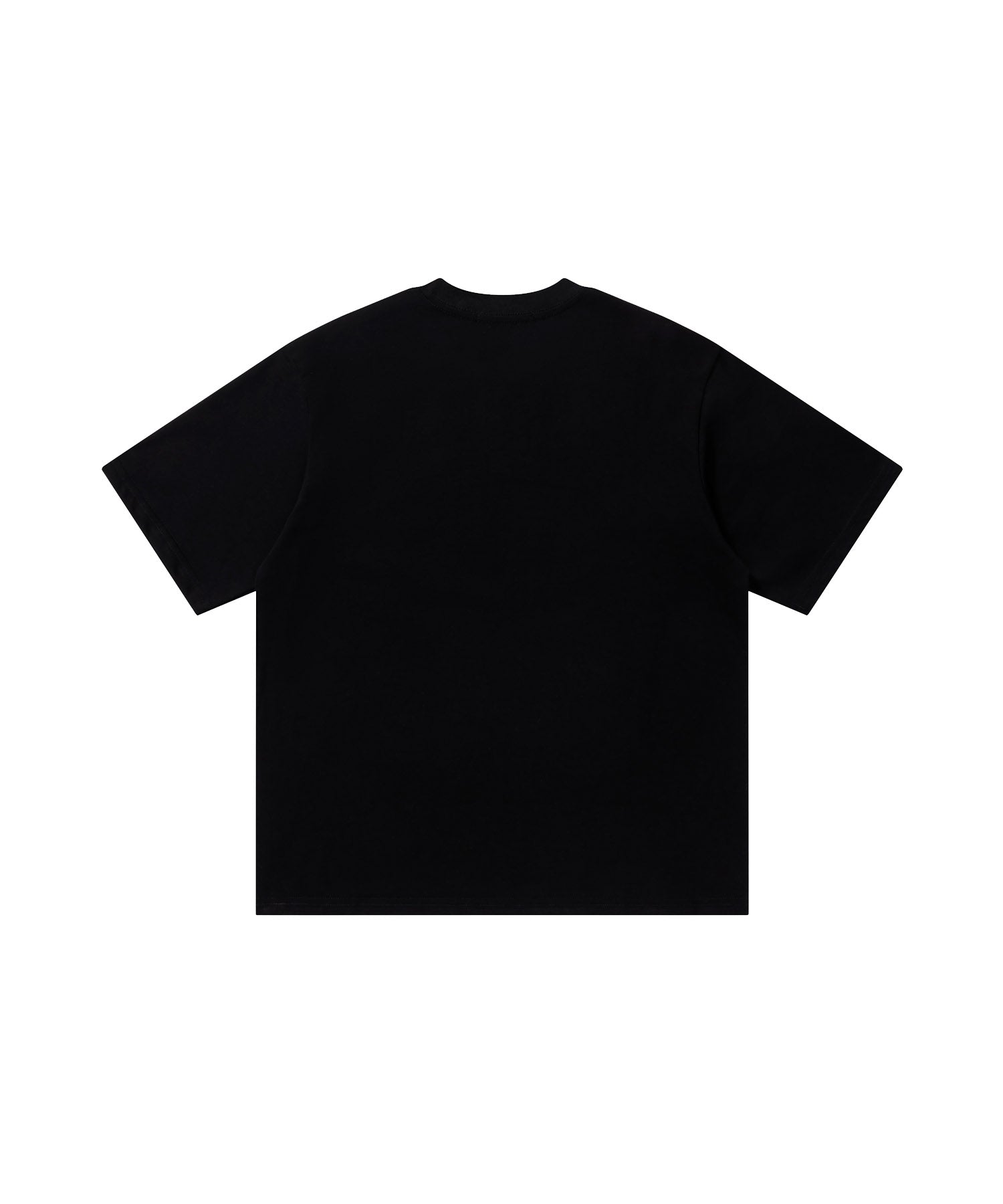 ギンガムパッチワーク文字アップリケ × もこもこひつじ刺繍 ビッグTシャツ (SS)