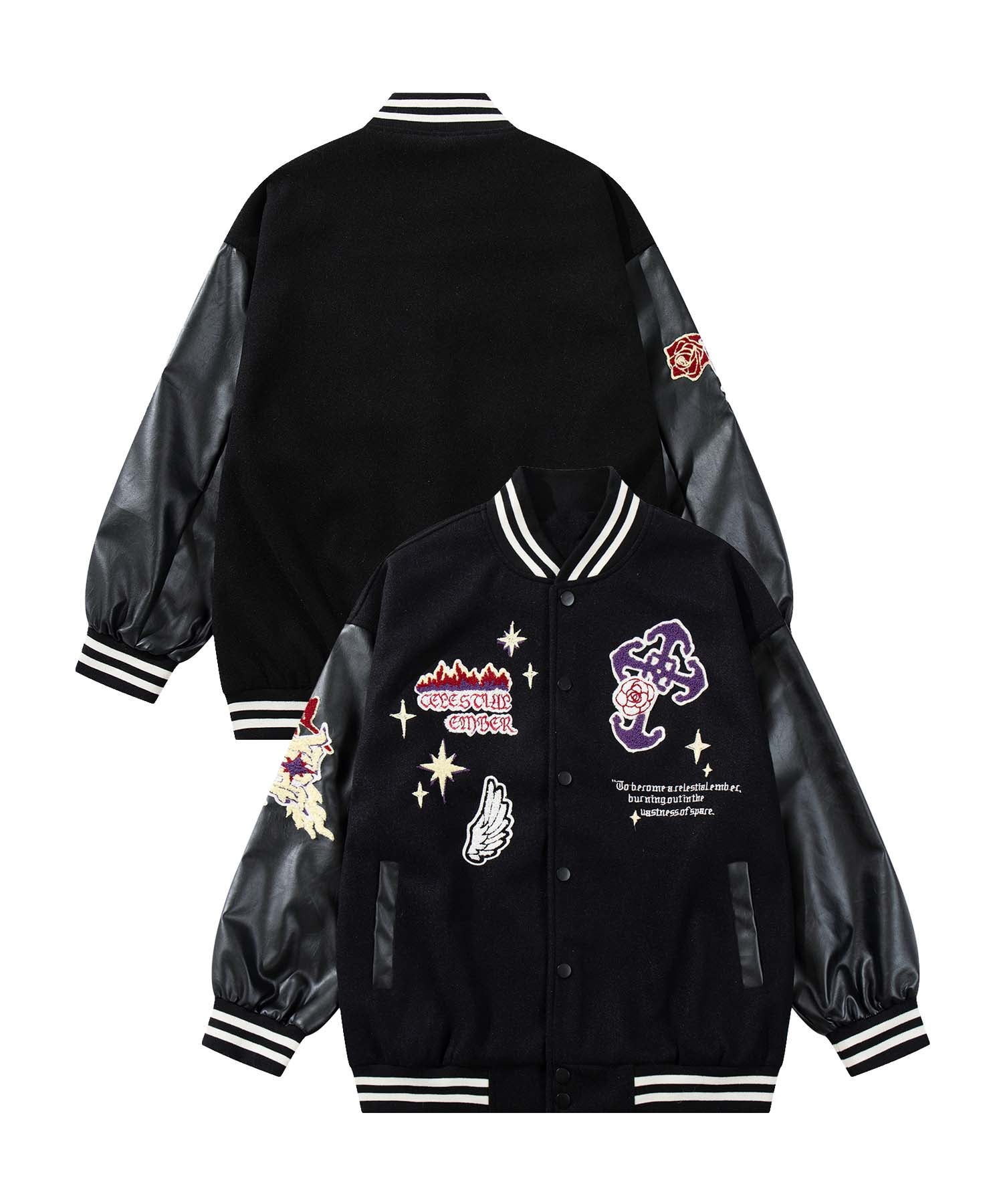 HOOK -original-　サガラ刺繍ワッペンスタジャン