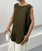【aimoha neo】Layer Flex No-Sleeves Tee
