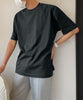 aimoha men ナチュラルトーンシンプルTシャツ