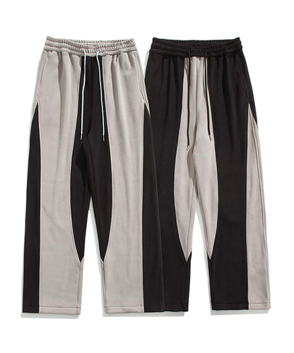 【aimoha neo】Contrast Flow Sweatpants