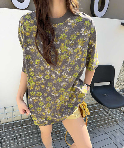 【HOOK】for girls デュアルムードプリントTシャツ