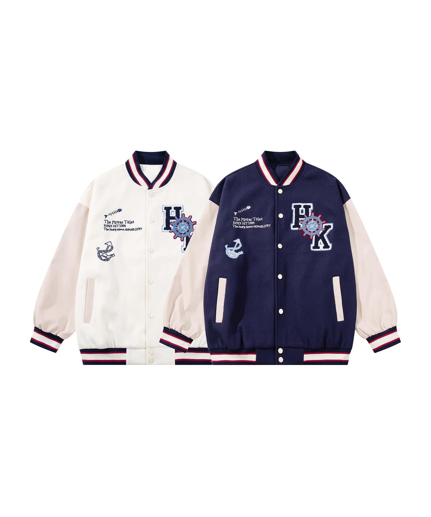 HOOK -original-　サガラ刺繍ワッペンスタジャン