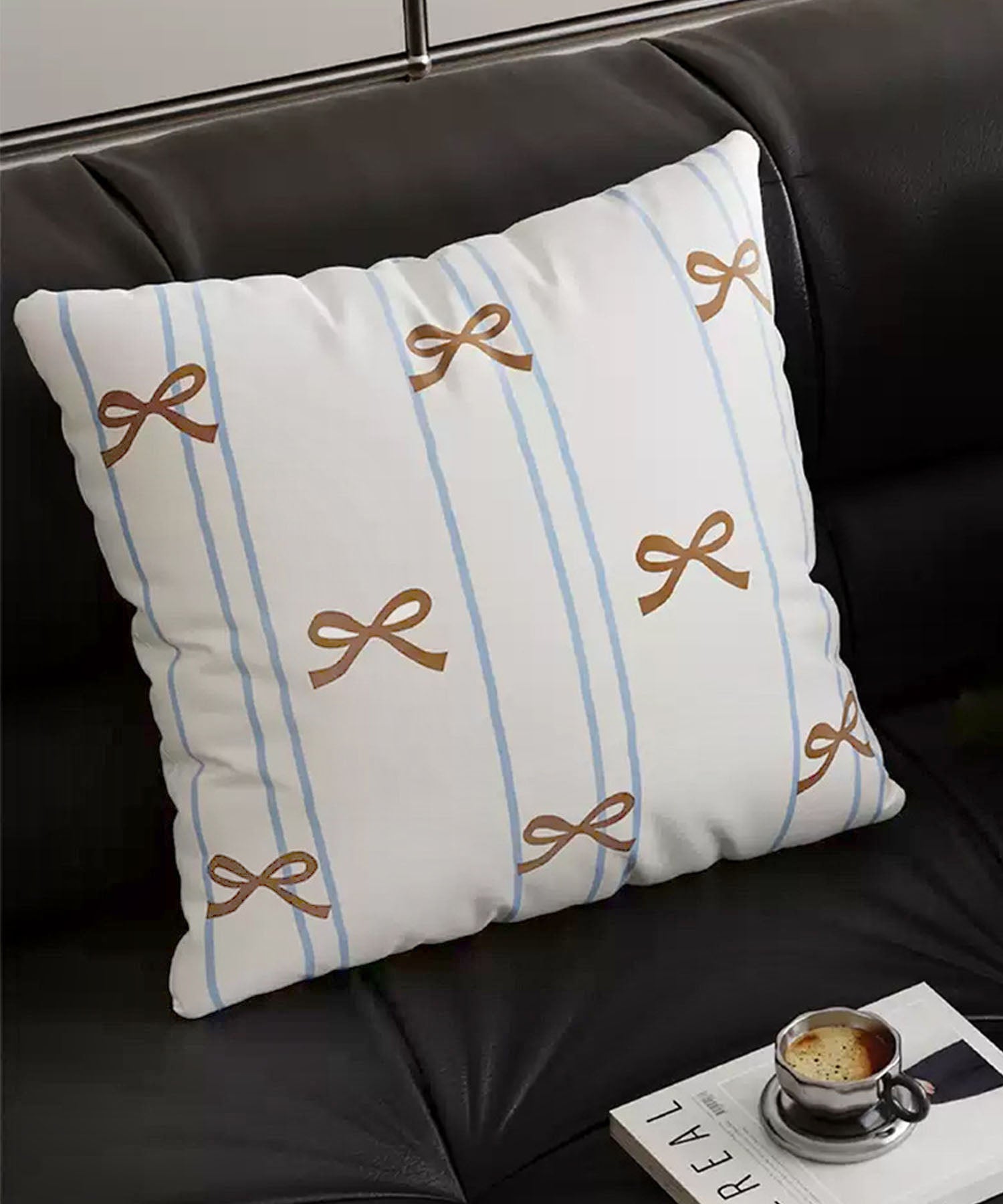 Ribbon Cushion Cover