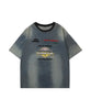 ヴィンテージウォッシュロゴTシャツ
