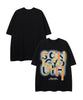 ミステリアスレタープリントTシャツ