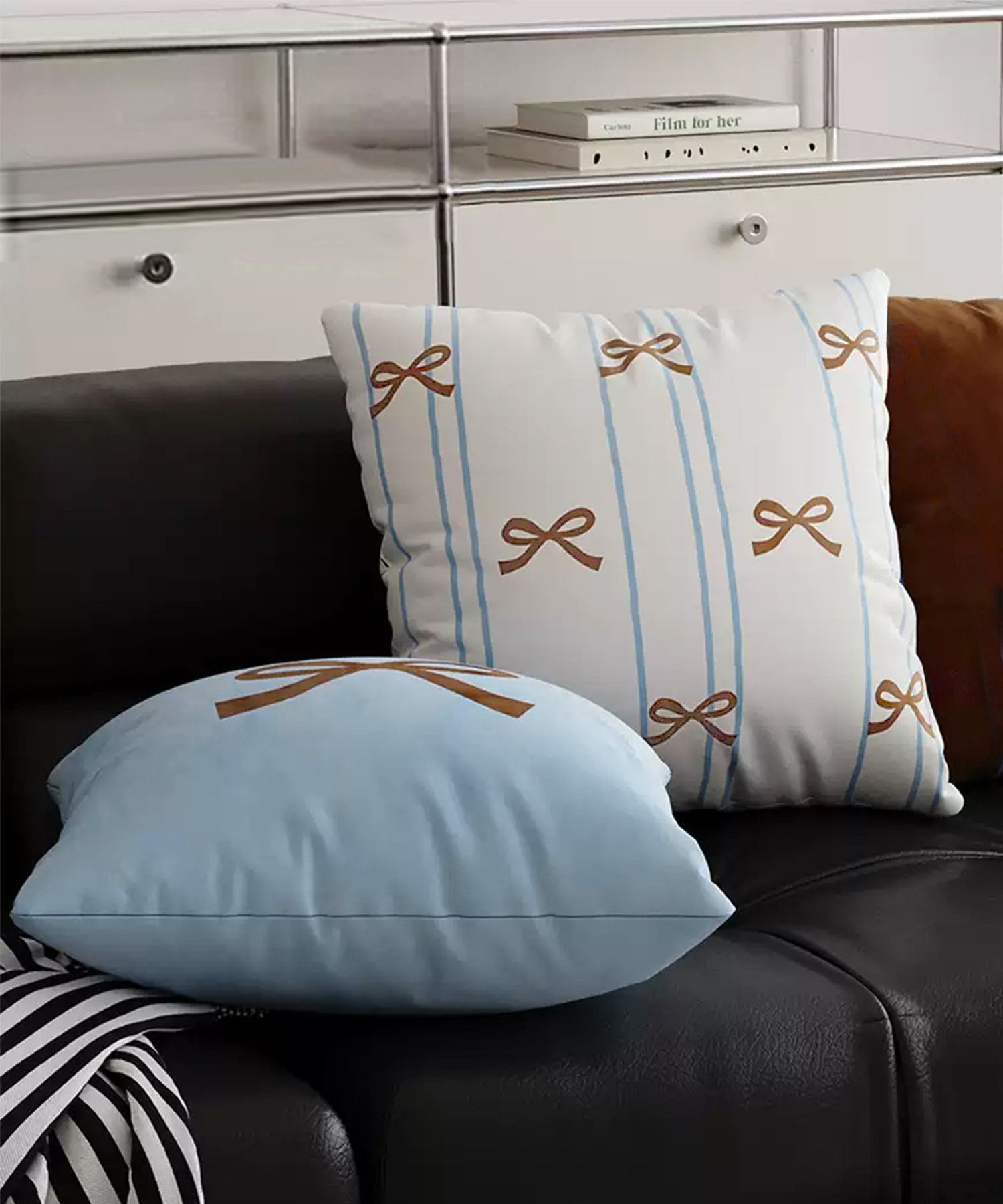 Ribbon Cushion Cover