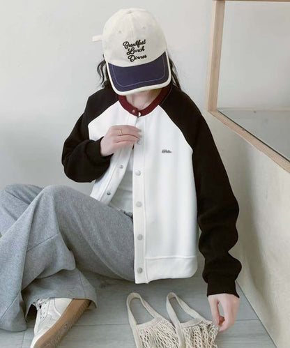 ラグランスリーブボタンカーディガン