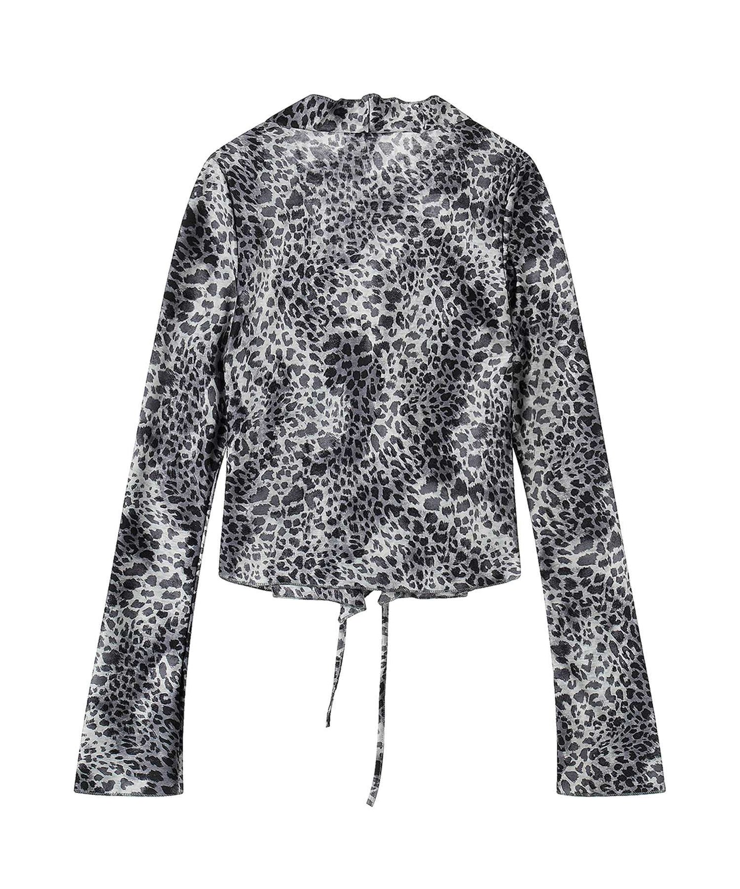 HOOK for girls　レオパード柄シアートップス