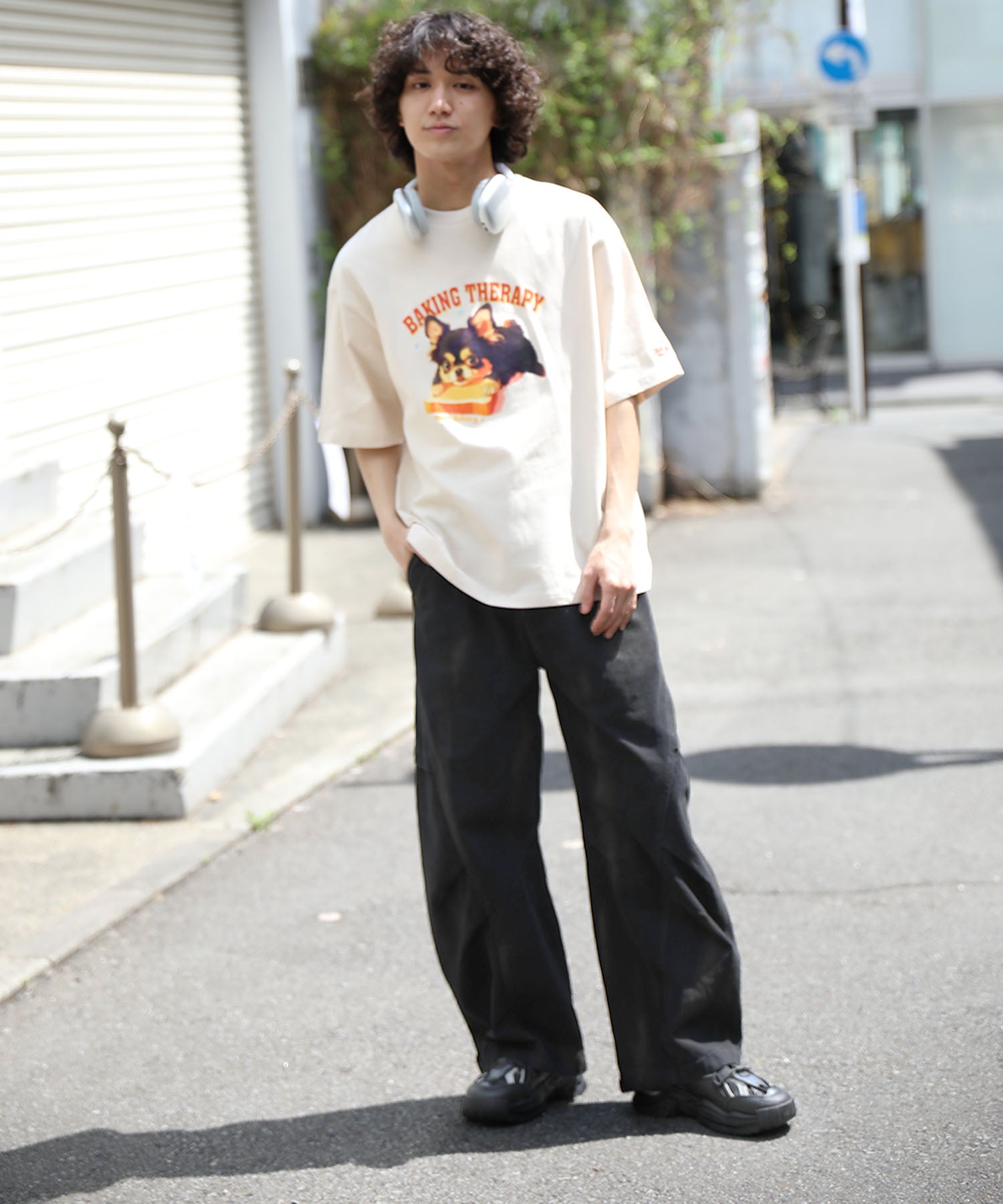 HOOK -select- Military Paint Volume Switching Curve Work Pants