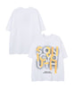 ミステリアスレタープリントTシャツ
