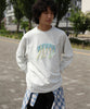 HOOK -original-　フリンジデザイン英字刺繍ロンTEE