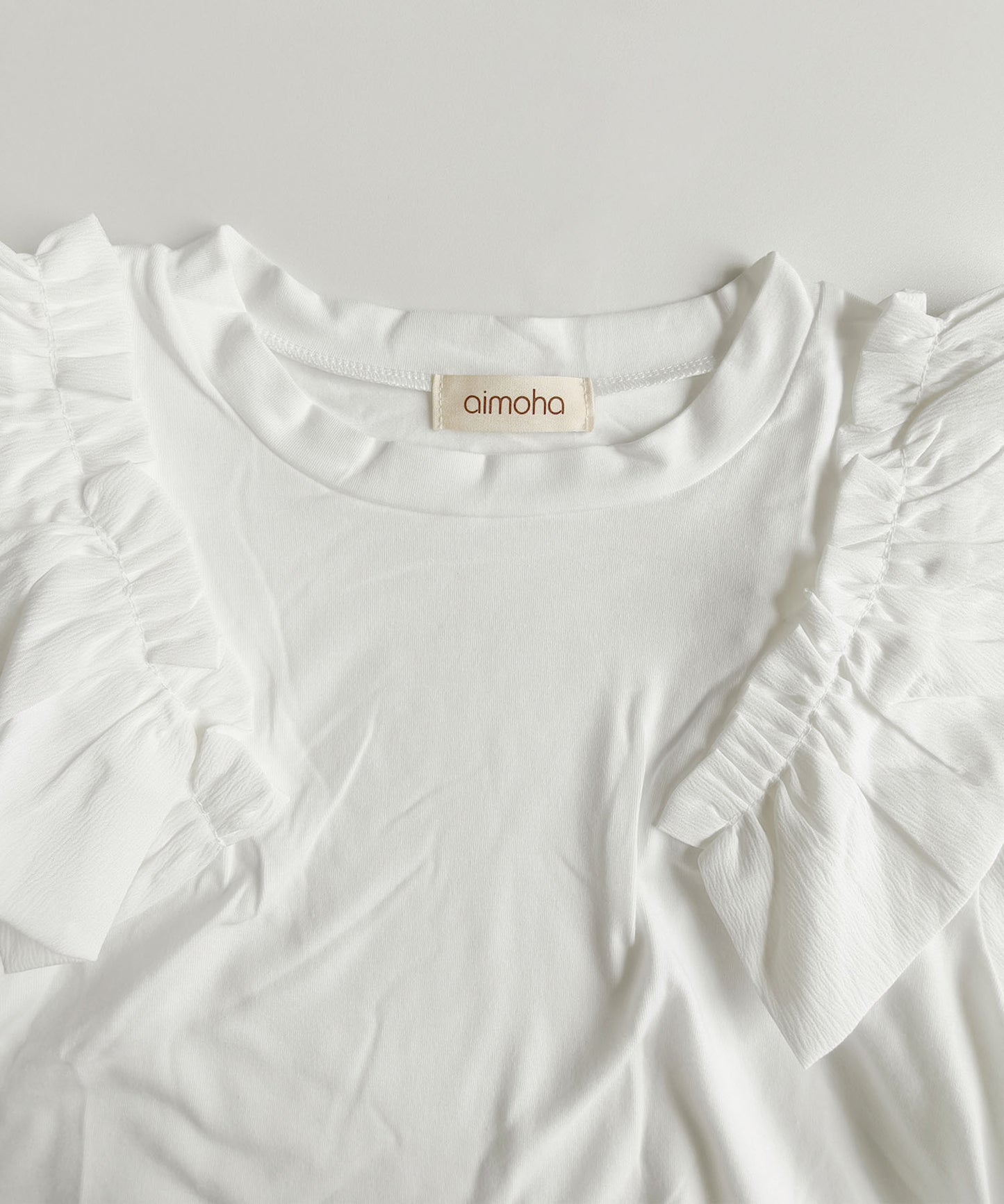 aimoha/パフスリーブTシャツ