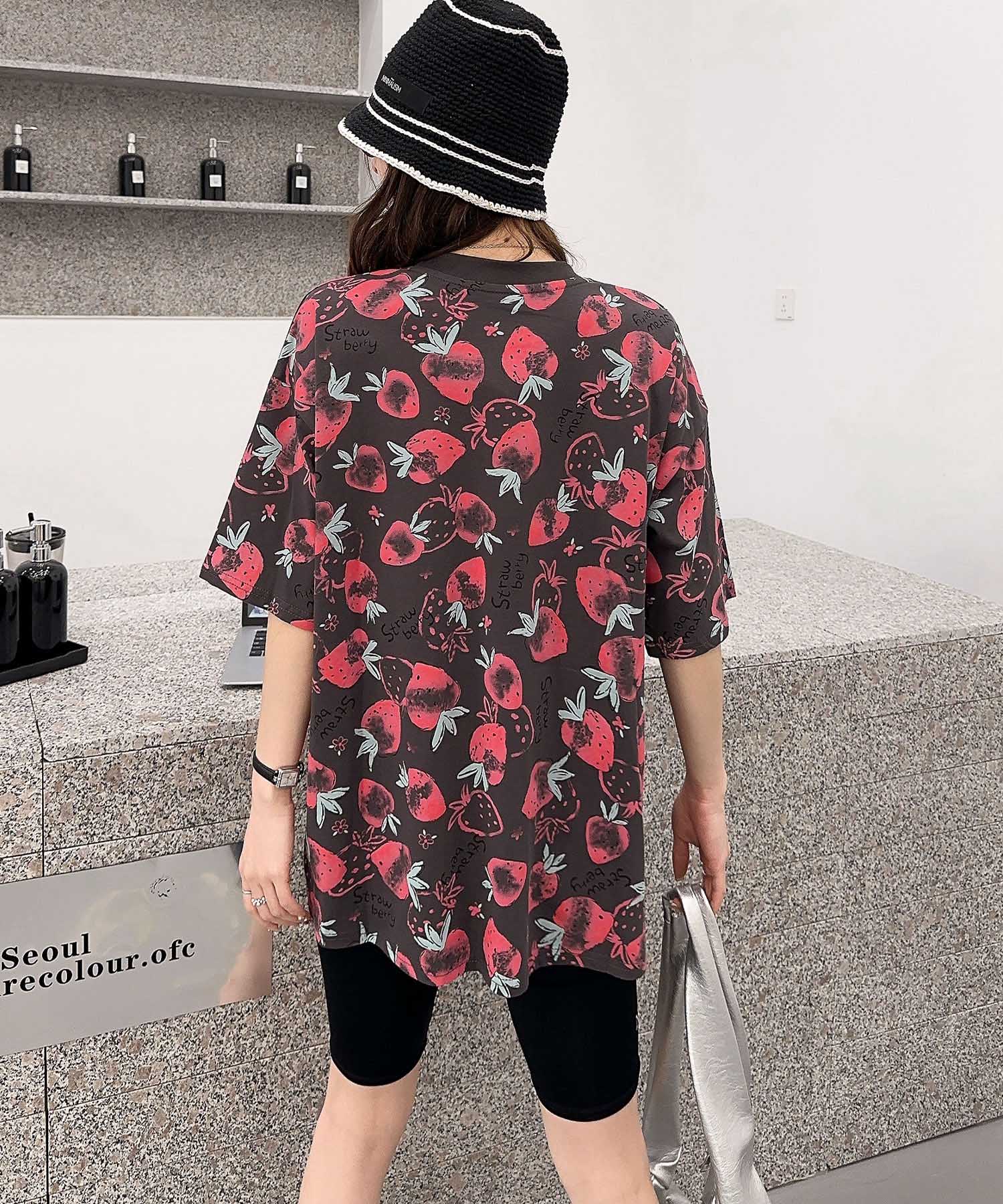 【HOOK】for girls カラフルポップアートTシャツ