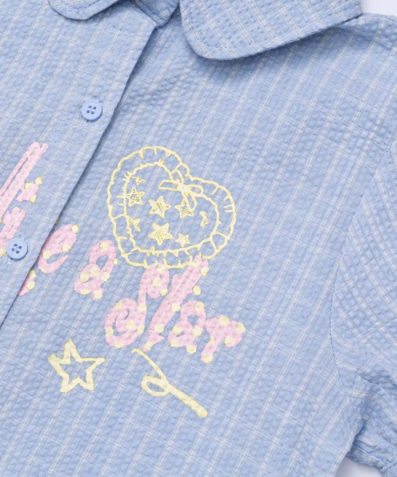 HOOK for girls　サイドシャーリングチェックシャツ