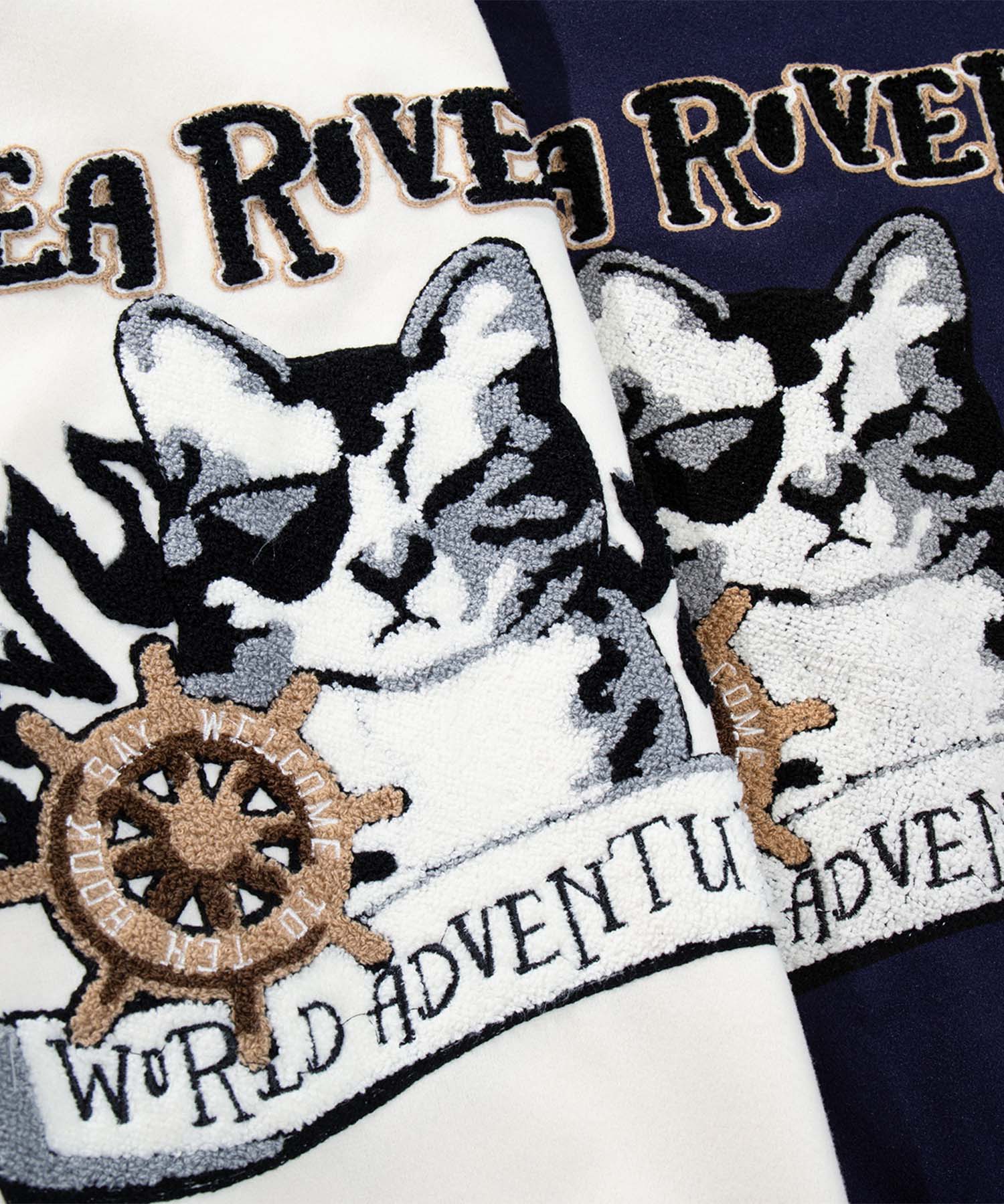 HOOK -original-　サガラ刺繍ワッペンスタジャン